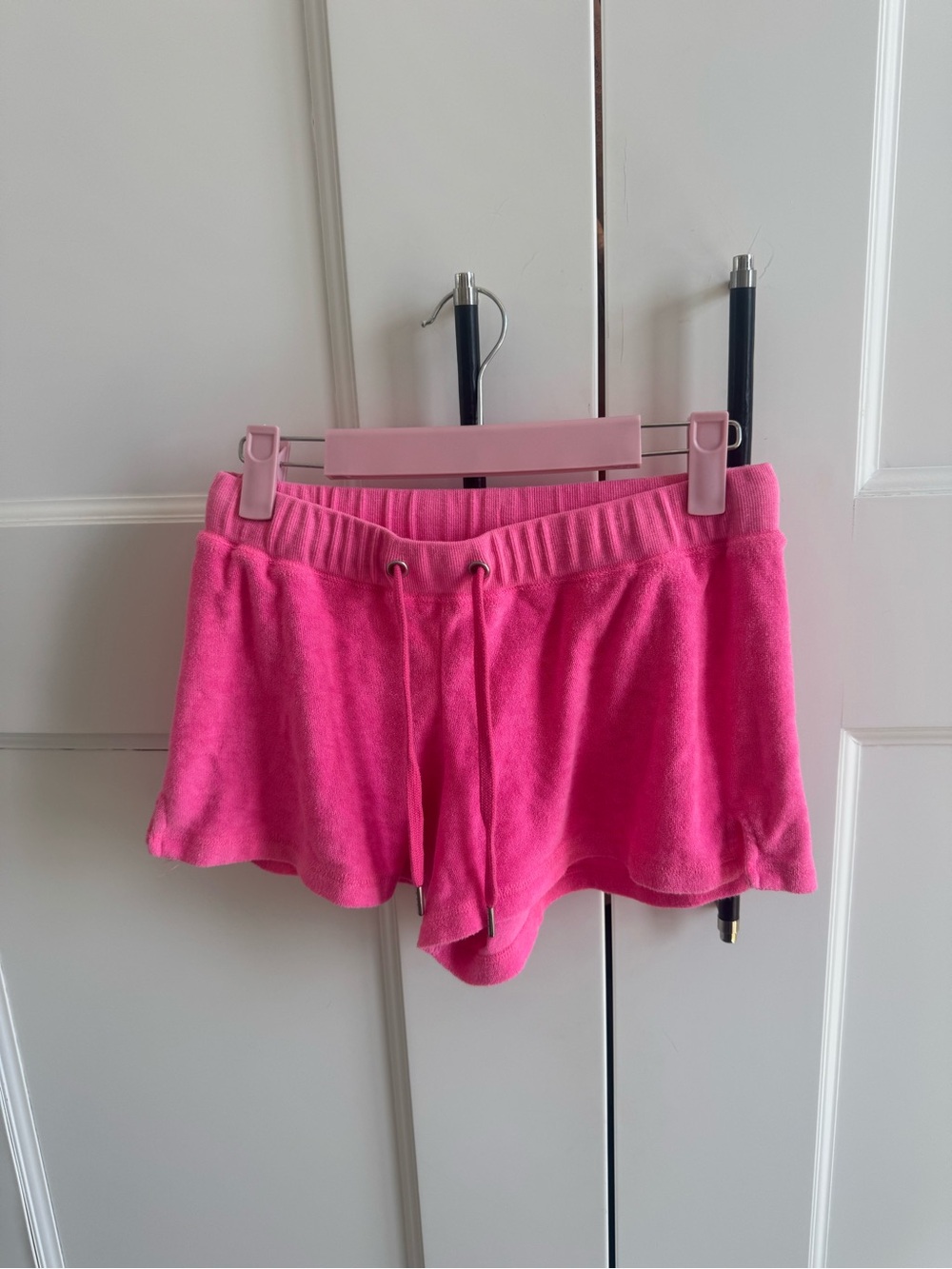 Boys Lie Hot Pink Terry Lounge Shorts